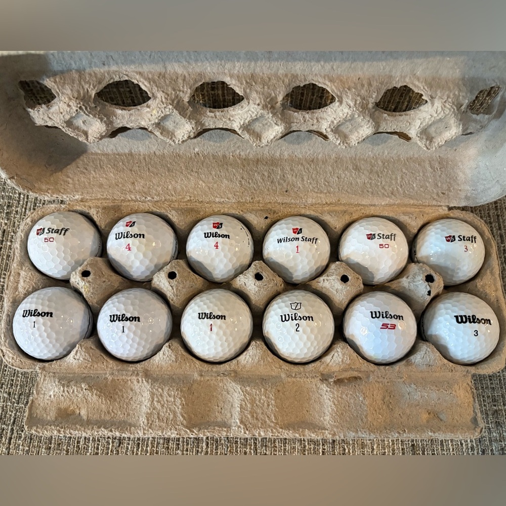 Wilson Used Golf Balls - Grade 4A